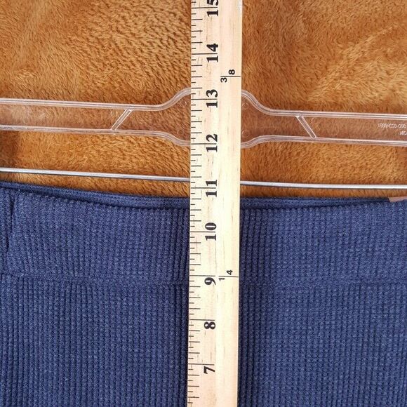 LUNYA Womens Pants Small Blue Pull On RESTORE Thermal High Rise Leggings Lounge - Picture 6 of 10